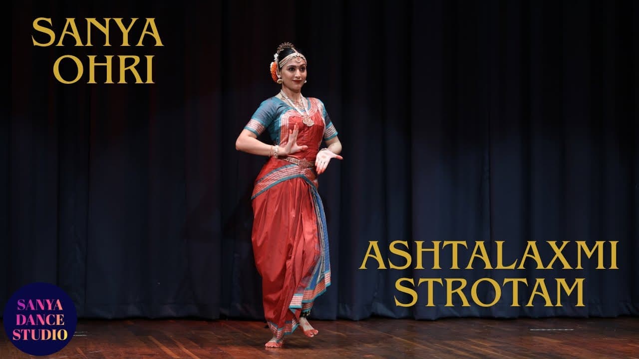 Sarvodaya Hospital - Ashtalaxmi Stotram - solo Bharatanatyam recital, Bharatanatyam performance by Sanya Ohri